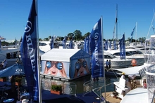 The Riviera display at the 2010 Sanctuary Cove International Boat Show