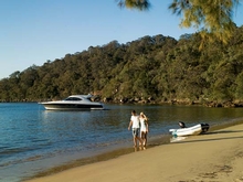 The real beauty of boating is you are always so close to nature