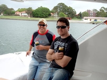 The canal cruise was one of the highlights for Brett and Dale