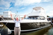 Veteran blue water sailor Ian Reynolds officially launches the new 43 Open Flybridge