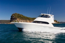 With a series of twin diesel engine options the ride can be as exhilarating as you like