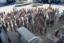 Riviera's 400 staff were treated to a barbecue lunch to thank them for their efforts over the past 12 months