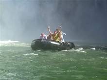 Riviera Owners after going under King George Falls give it the thumbs up
