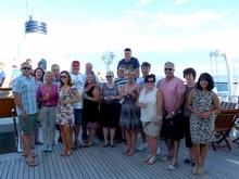 Riviera Owners sail away party onboard Orion