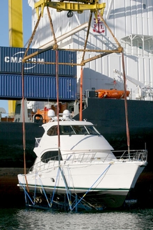 The first Riviera 70 bound for Europe
