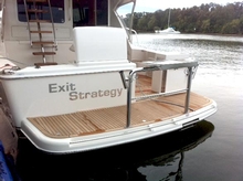 Geoff Peach's Riviera 47 'Exit Strategy'
