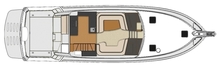 53 Enclosed Flybridge - Saloon