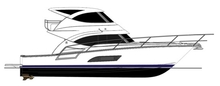 53 Enclosed Flybridge Profile