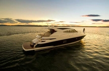 The 5800 Sport Yacht is large enough for the whole family