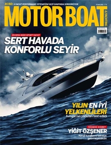 Riviera on the cover of Turkey’s Motor Boat & Yachting magazine