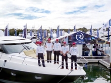 Riviera Syndication on board 'Bellini' at the 2011 Sanctuary Cove International Boat Show