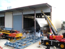 The 75 Enclosed Flybridge is now in the next stage of production, Fit Out One