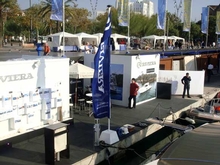 The Riviera stand at the 2010 Barcelona International Boat Show