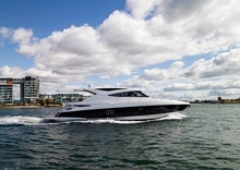 The European-style 5800 Sport Yacht with IPS brings the whole new level of luxury together with cutting-edge technology
