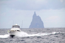 Peter said his trip to Lord Howe Island was one of his most challenging adventures