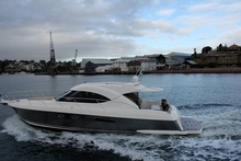 Riviera's 4400 Sport Yacht graced Sydney Harbour with contestants from Australia's Next Top Model