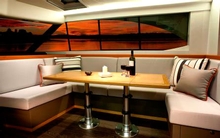 Riviera enlisted the expertise of international yacht interior designer Georgia Drudi