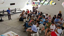 Riviera's boat design, construction and insight was a hit with the crowds last year