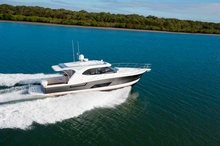 Riviera's latest new model release, the 445 SUV will feature at Riviera's floating display