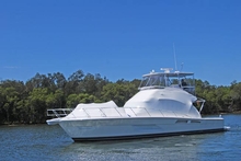 Riviera has wrapped its first 45 Open Flybridge for export to Thailand