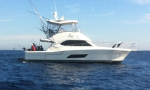 The Bezzina family uses their 43 Open Flybridge for both deep sea fishing and entertaining