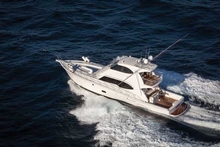 The biggest Riviera built in 32 years was released in 2012, the new flagship 75 Enclosed Flybridge