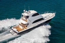 The new Riviera 63 Enclosed Flybridge has proven to be a popular new model with Kiwi boating enthusiasts. One 63 was recently delivered to her new owners whilst a second 63 will be delivered next month in Auckland