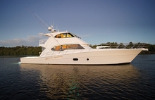 The imposing Riviera 75, the flagship of Australia's most awarded pleasure boat builder, has called New Zealand home for hull number 1