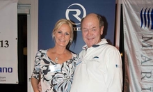 Riviera Port Lincoln Tuna Classic event organisers Nina Mattingley and Peter Teakle