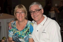 Marketing Director of Riviera Stephen and Kim Milne;  Photo by: Tom McNab, Sharpshooting
