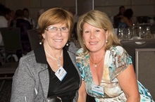 World Record holder Janet Forster and Runner Up Female angler Susan Tarbotton (TARI);  Photo by: Tom McNab