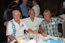 World Champion Rolf Czabayski (Founder of Port Lincoln Tuna Classic in 2005), Andy Vinnicombe and Ralph Czabayski;  Photo by: Tom McNab