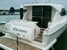 When Max and Pam Aldrich bought their Riviera 3600 Sport Yacht, they wanted a name that would reflect their dream.