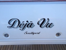 Riviera owner Tim Jones named his M400 Deja Vu because they love going back to their favourite anchorages