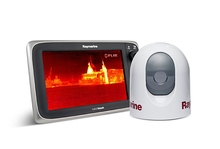 The new Raymarine T200 and display offers affordable fixed thermal night vision