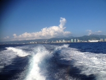 The new owners test the 43's performance off the coast of Hawaii