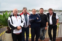 The team on board Riviera Flybride, Curly, felt elated when they won the Harry Peel Trophy