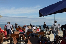 After weigh in, the competitors enjoyed lunch at the Sandringham Yacht Club