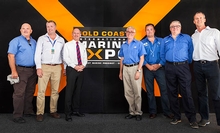 Queensland Premier Campbell Newman officially opened the 2013 Gold Coast International Marine Expo, Paul Phelan, Deale Stanley-Hunt, Premier Campbell Newman, Stephen Milne, Dean Leigh-Smith, Jeff Leigh-Smith, Rodney Longhurst