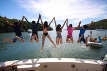 Riv Kidz get into the festive spirit on board a Riviera